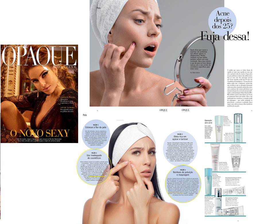 A acne depois dos 25 anos. Sim, ela acontece e a Dra. Natália Cymrot alerta para o uso inadequado de cosméticos e a relação com a poluição e resíduos de maquiagem. 